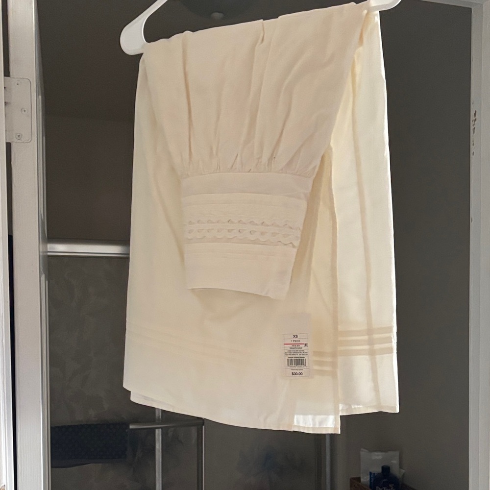 a new day Cream Tiered Maxi Skirt